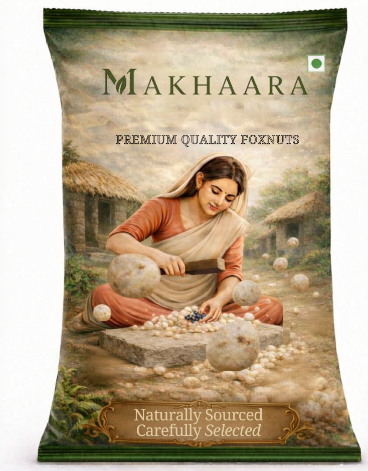 Makhaara 5+ Sutta Makhana | A2 Grade | Everyday Premium Quality
